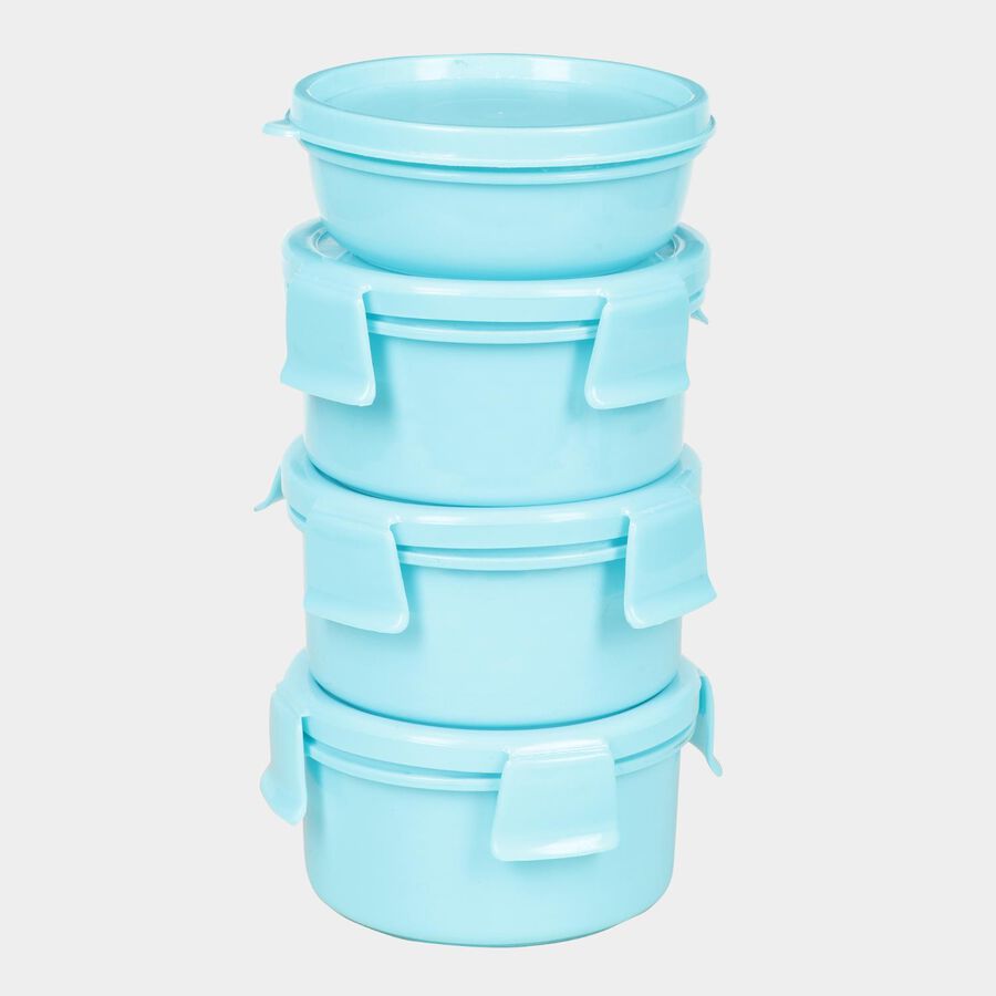 4 Container Plastic Lunch Box with Bag, , large image number null