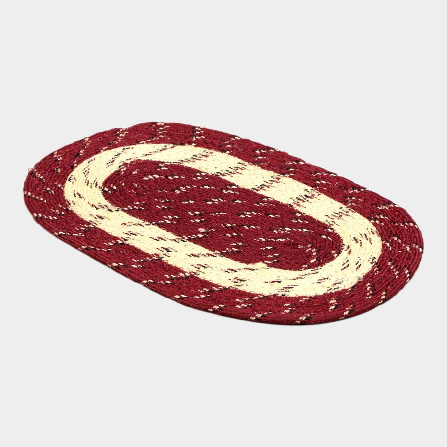Maroon Polyester Door Mat, , large image number null