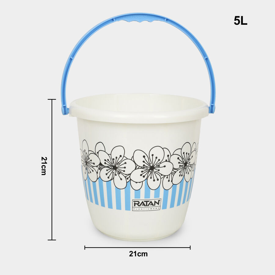 5 L Plastic Bucket, , large image number null