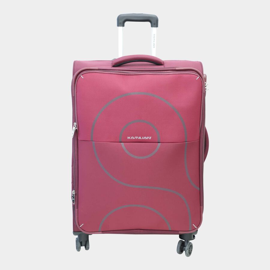 8-Wheel Polyester Soft Case Trolley, Medium, , large image number null