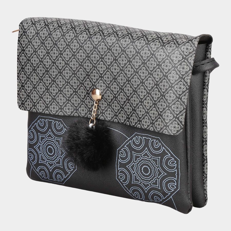 Women's Polyurethane Sling Bag, , large image number null