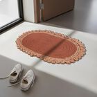 Brown Polyester Door Mat, , small
