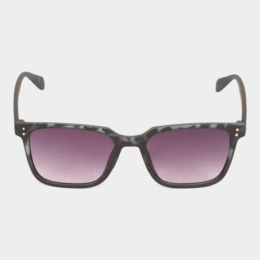 Men's Plastic Gradient Rectangle Sunglasses, , large image number null