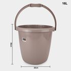 16L Plastic Bucket, , small