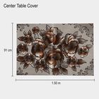 Beige PVC Center Tablecover, , small image number null