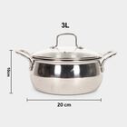 3-Ply Cook & Serve, 3 L, Induction Compatible, , small image number null