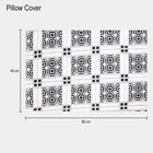 White Microfiber Double Bedsheet with Pillow Cover, , small
