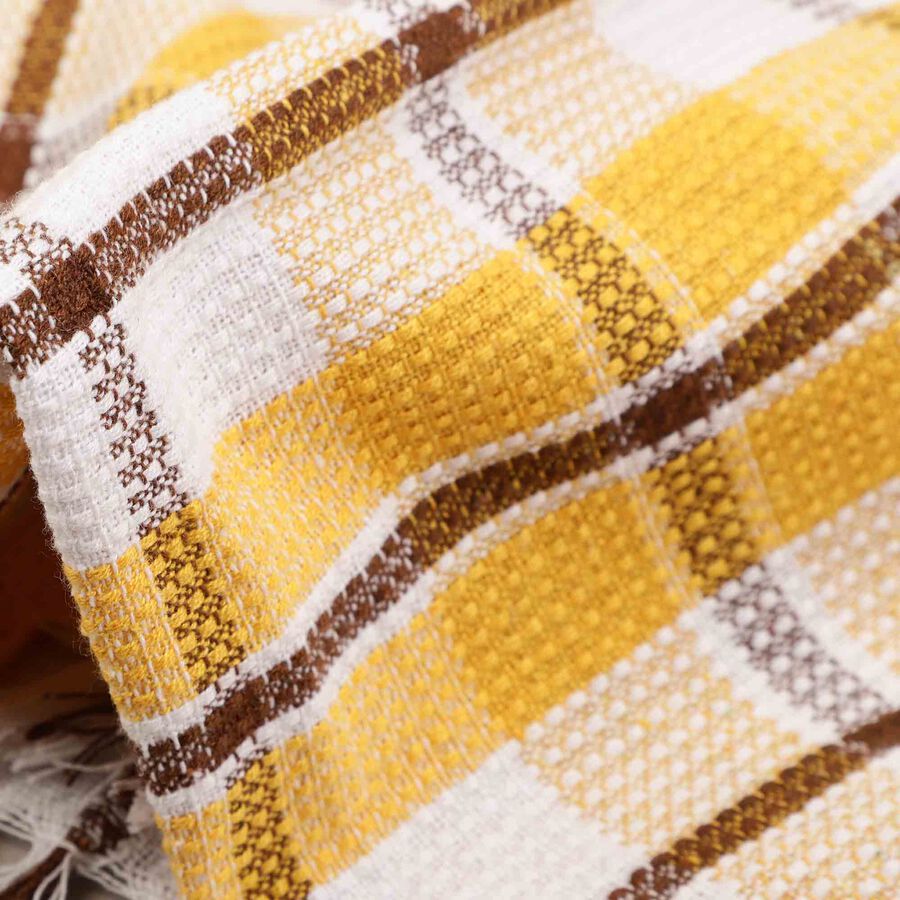 190 GSM Yellow Cotton Bath Towel, , large image number null