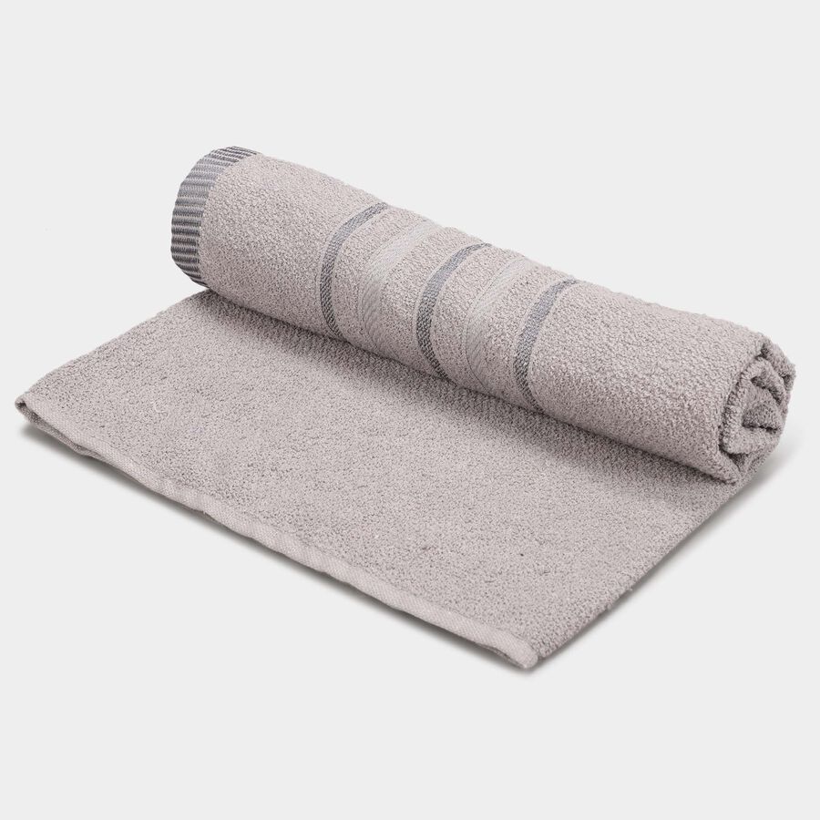 200 GSM Grey Microfiber Bath Towel, , large image number null