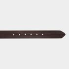 Men's Brown Leather Casual Belt, , small image number null
