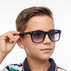 Kid's Brown Plastic Gradient Wayfarer Sunglasses, , small