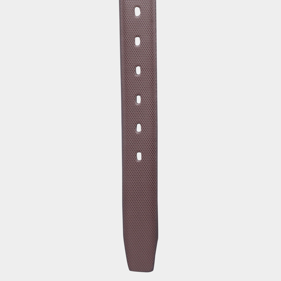 Men's Brown Polyurethane Formal Belt, 38 in. Waist, , large image number null