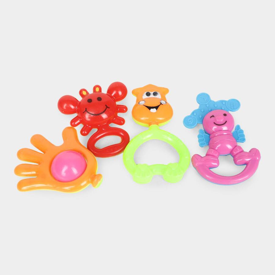 Baby Rattles, Set of 8(Colour/Design May Vary), , large image number null