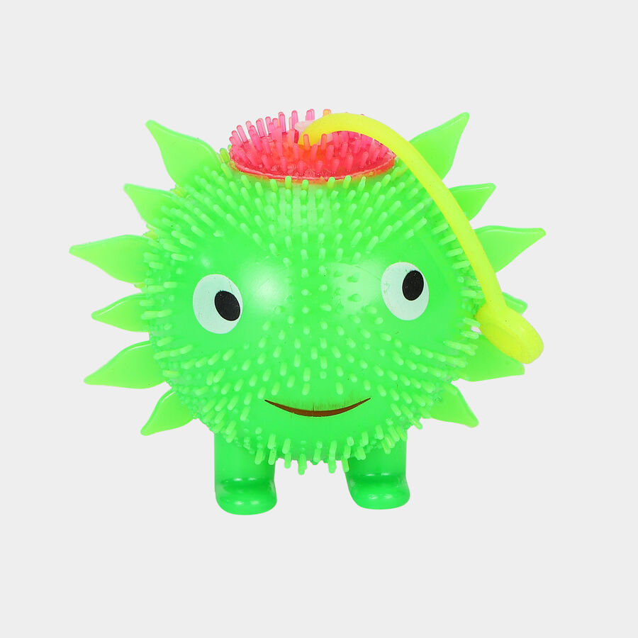 Kids Cute Spiky Puffer Monster Toy, , large