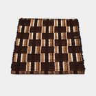 Brown Polyester Cotton Door Mat, , small