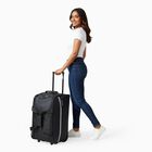 Black Polyester Duffle Trolley, , small image number null