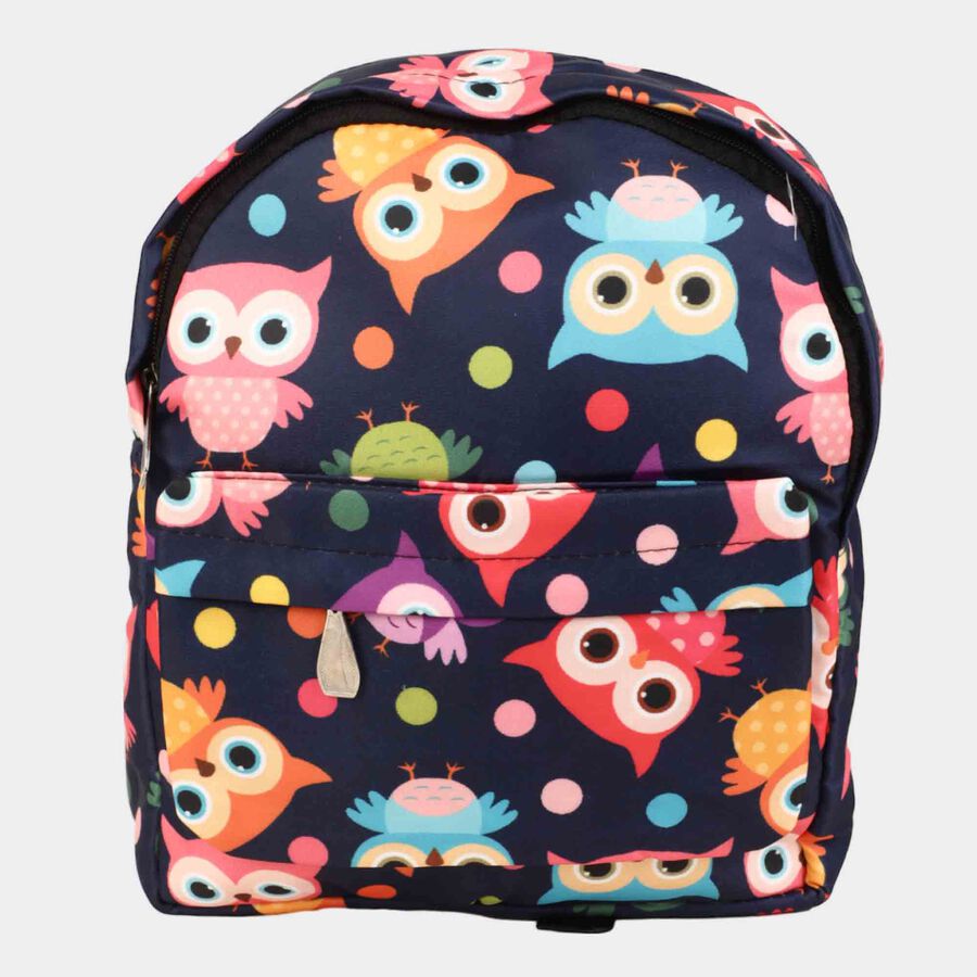 Kid's Black Nylon And Polyester Bag, , large image number null