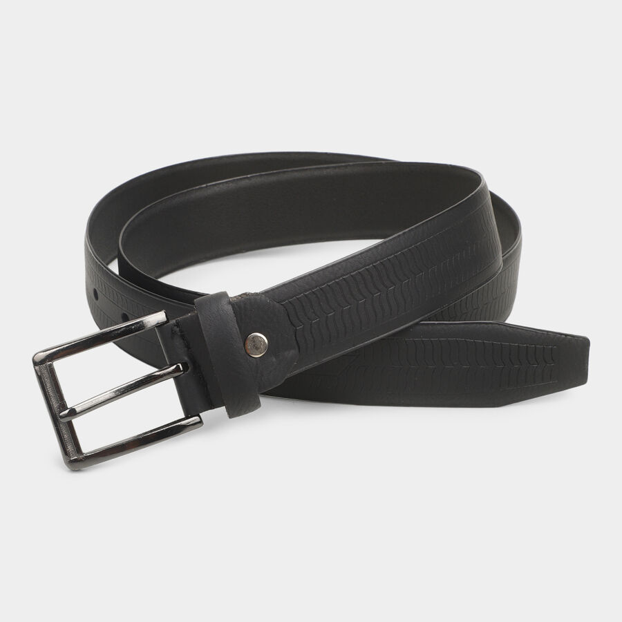 Men's Brown Polyurethane Belt, , large image number null