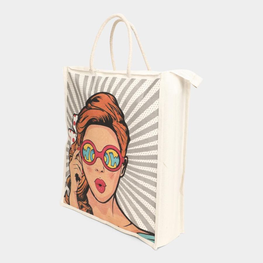 off-White Canvas Bag, , large image number null
