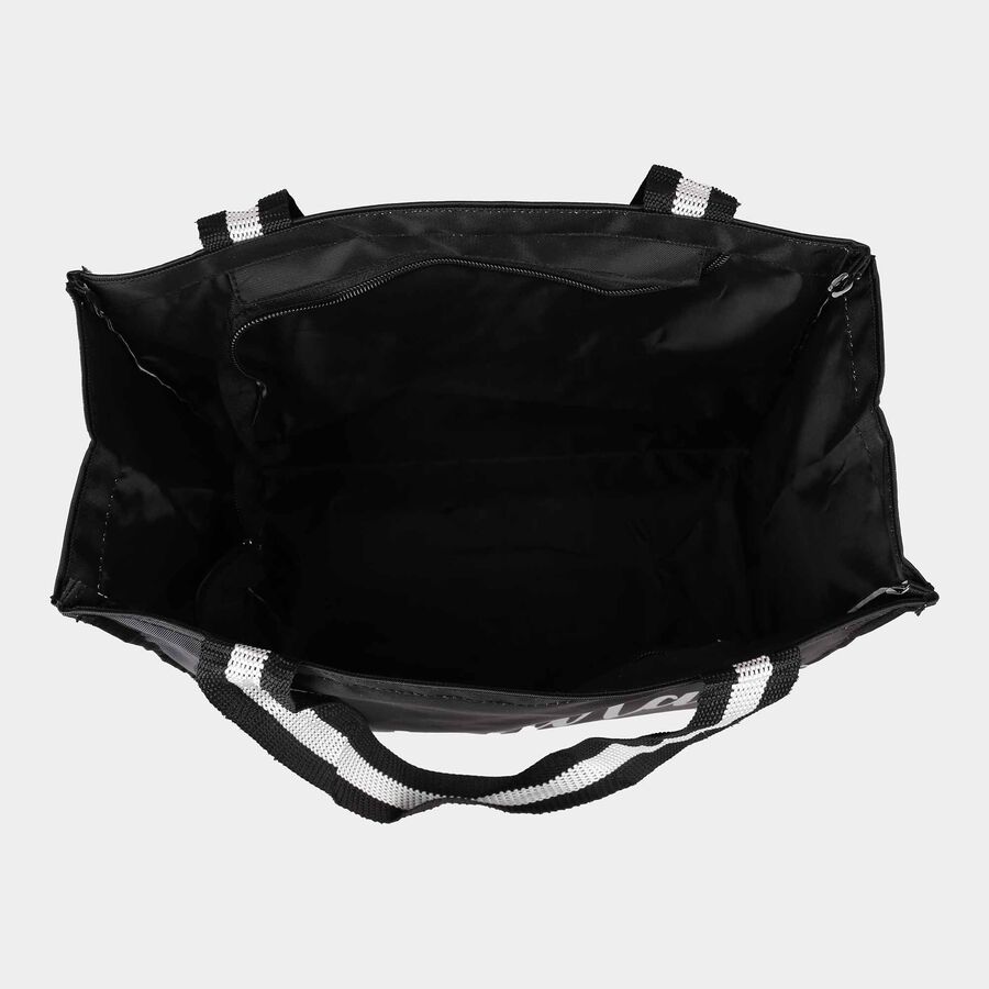 Black Fabric-Nylon Bag, , large image number null