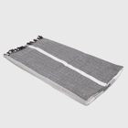 220 GSM Grey Cotton Blend Bath Towel, , small image number null