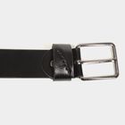 Men's Black Polyurethane Casual Belt, , small image number null