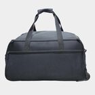  2 Wheels Black Polyester Duffle Trolley, , small