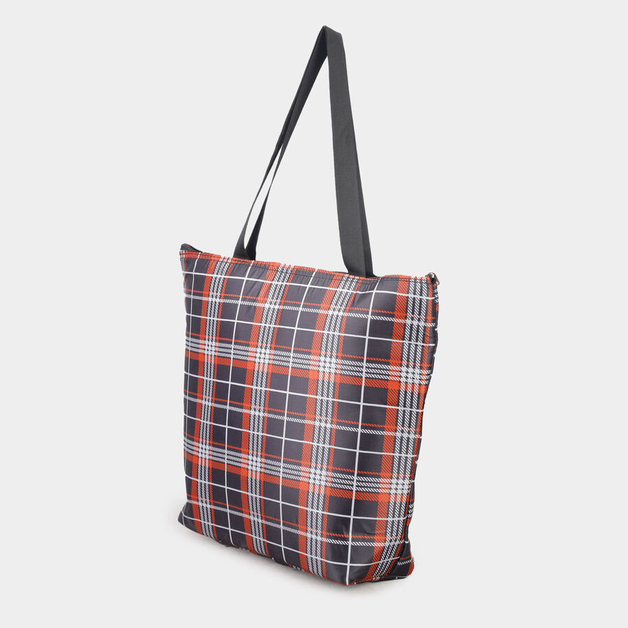 Women's Printed Microfiber Shopping Bag, Medium, , large image number null