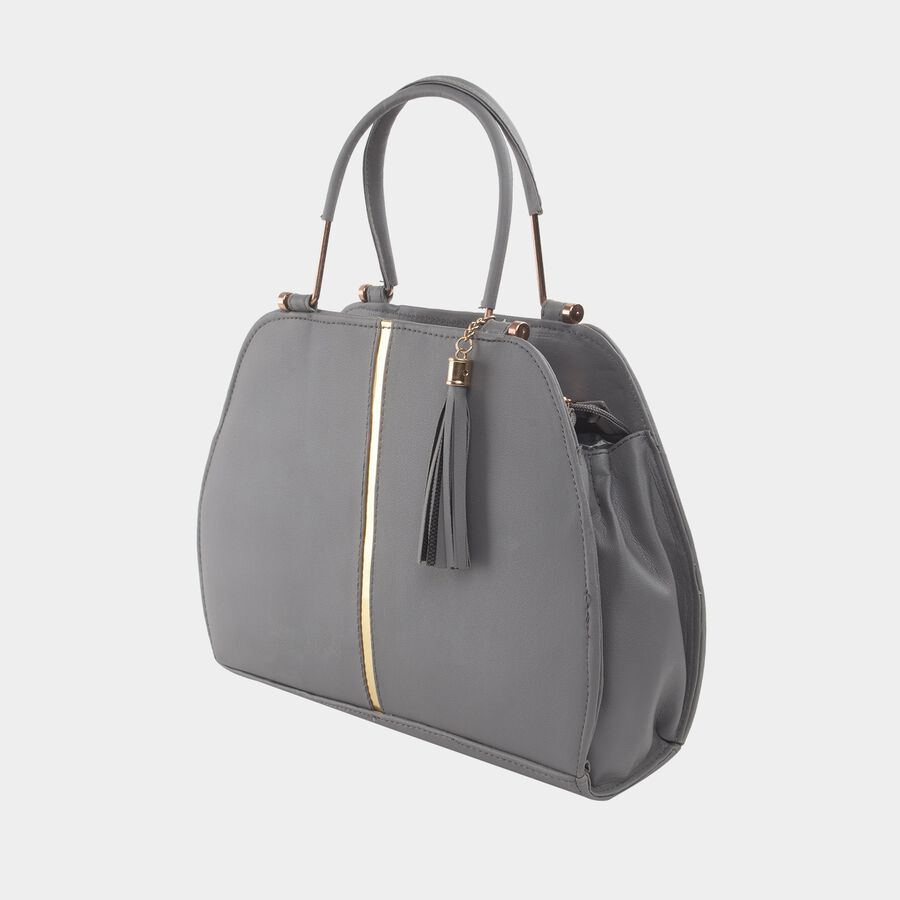 Women's 2 Compartment Medium Polyurethane Tote Bag, , large image number null