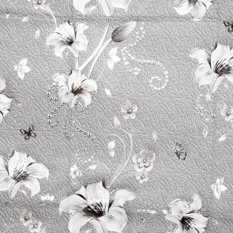 Grey PVC Center Tablecover, , large image number null