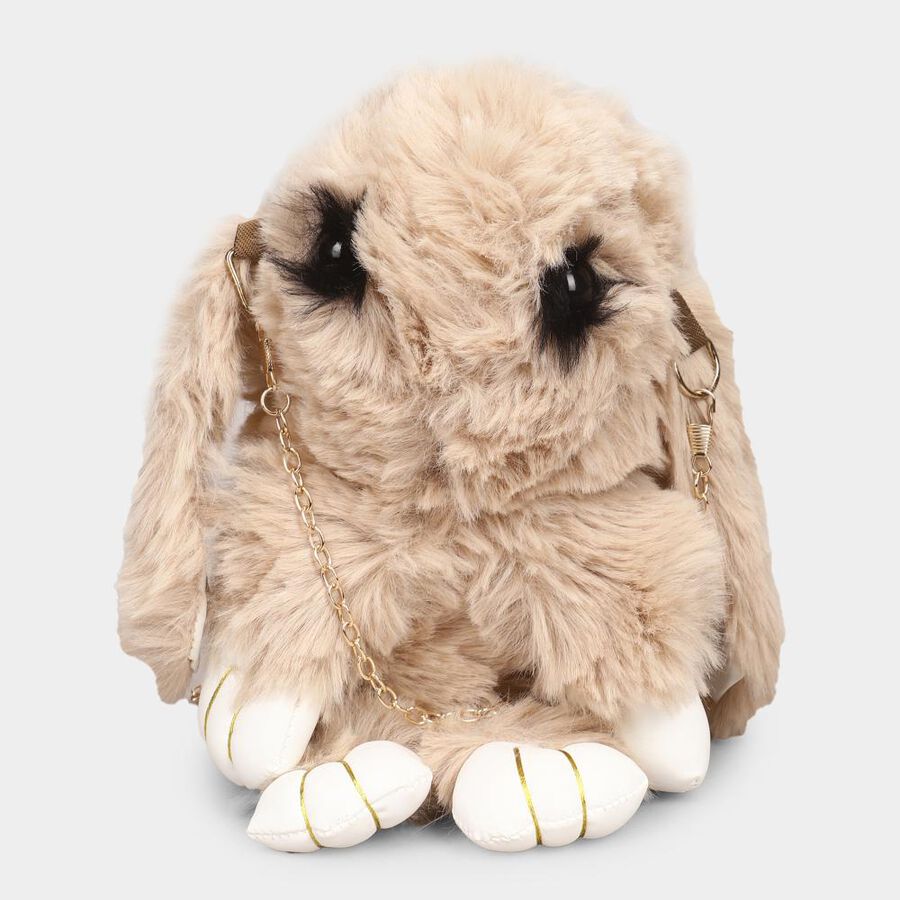 Kid's Beige Nylon/Polyester Bag, , large image number null