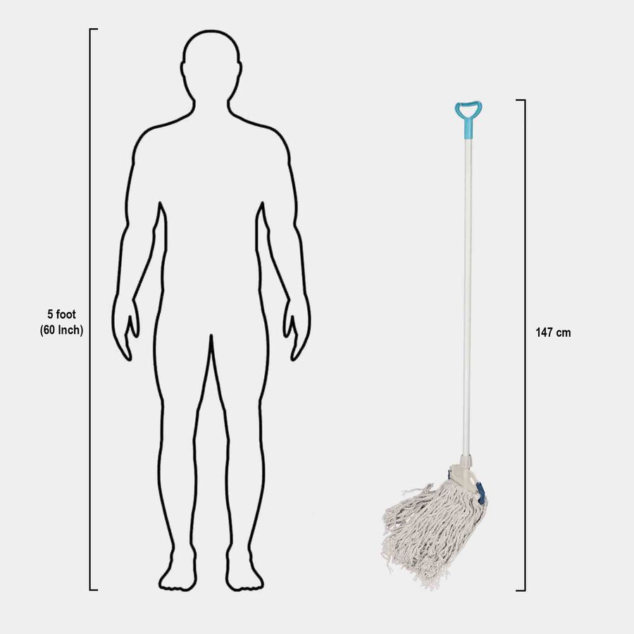 Cotton Mop - Color/Design May Vary, , large image number null