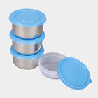Steel Lunch Box, 4 Containers And 1 Bag, , small image number null