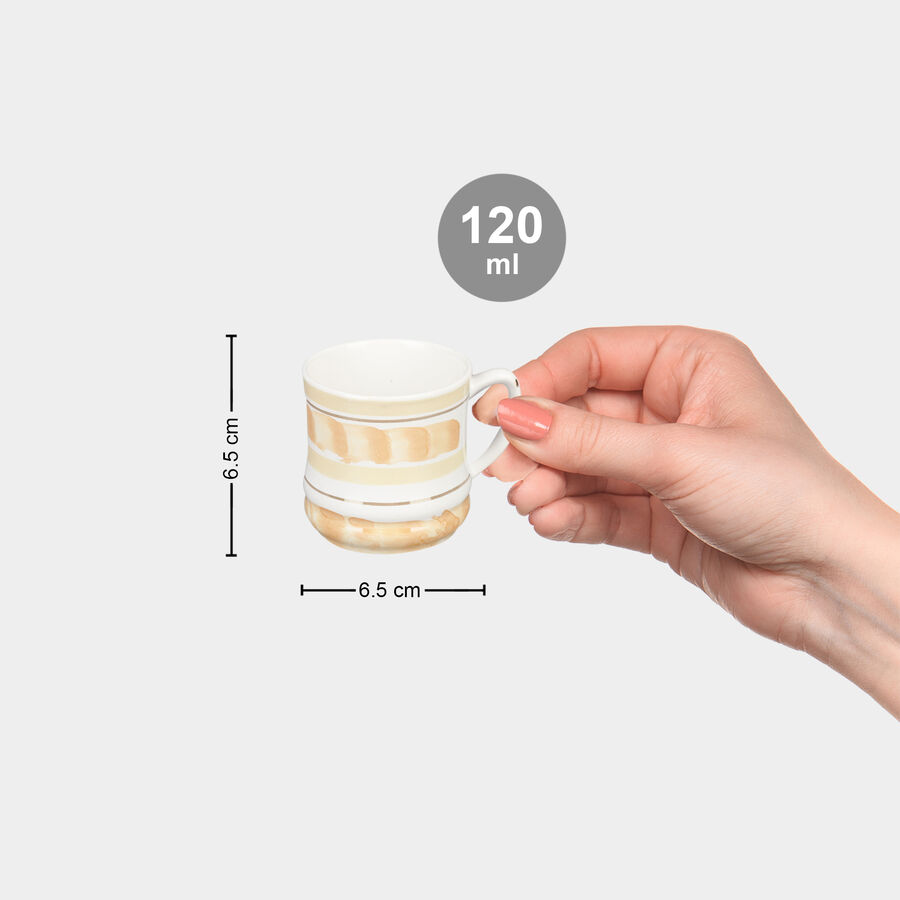 120 ml Stoneware Cup, Set of 6, , large image number null