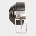 Men's Black Leather Formal Belt, , small image number null