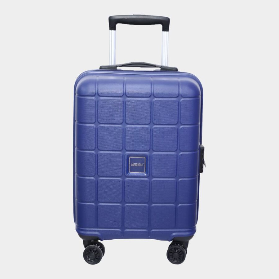 8-Wheel Dark Blue PVC Matee Hard Case Trolley, Small, , large image number null
