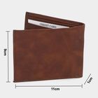 Men's Brown Polyurethane Wallet, , small image number null