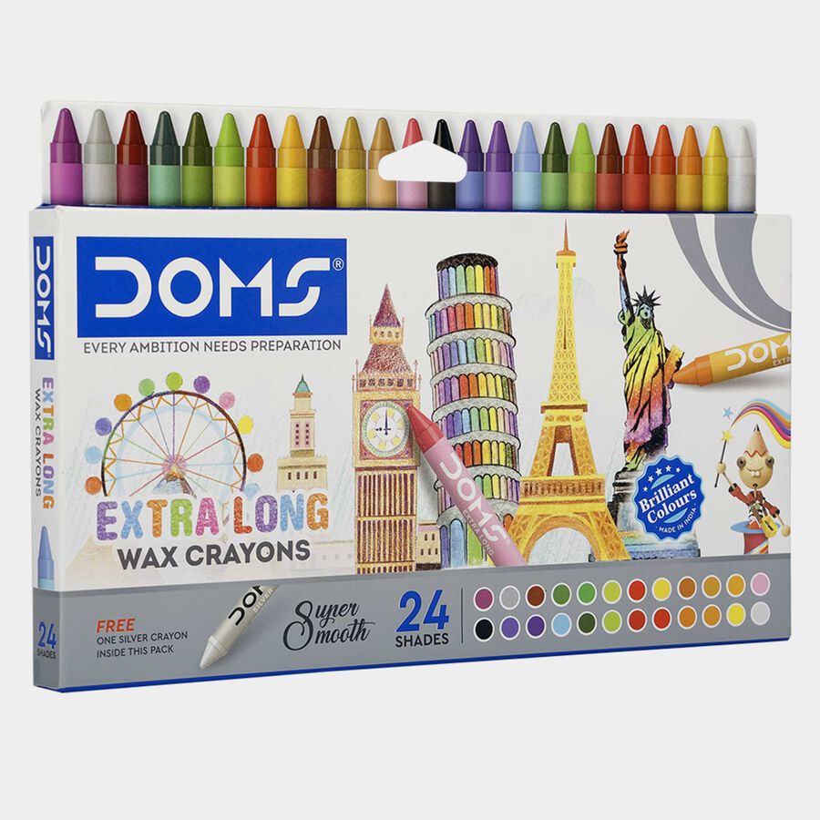 Wax Crayons 24 Shades, , large image number null