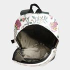 Women's Beige Fabric Backpack, , small image number null