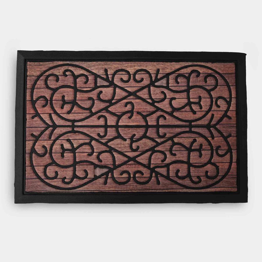 Blue Rubber Doormat, , large image number null