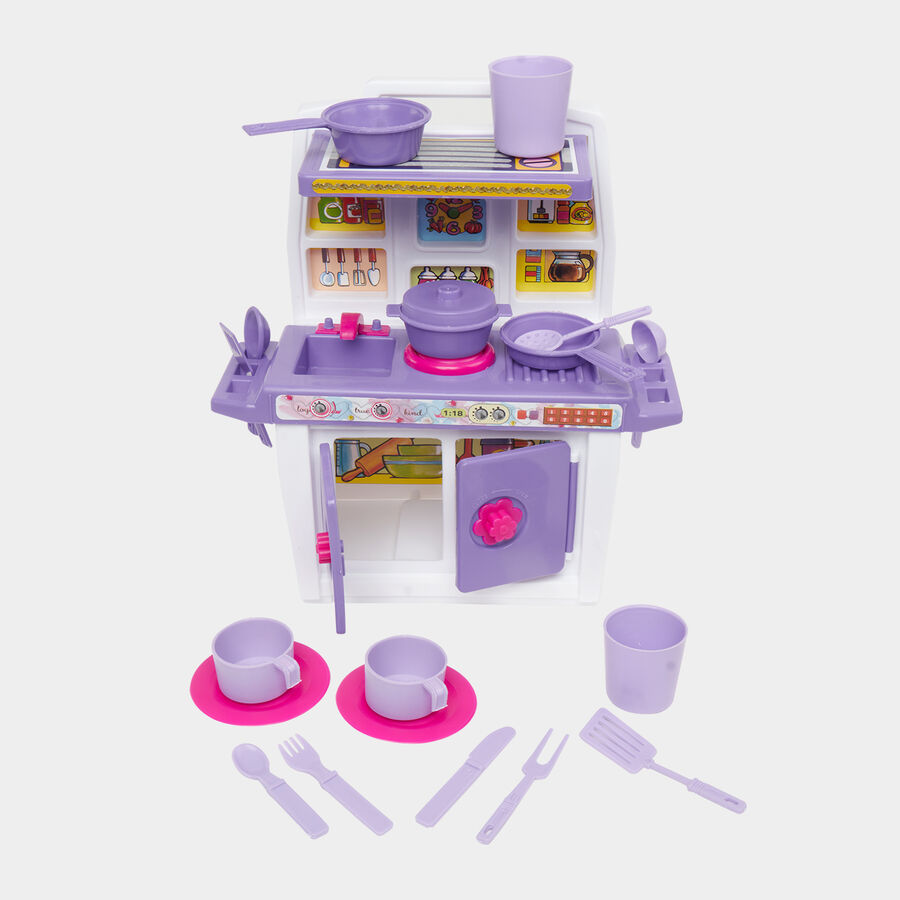 Kid's Plastic Kitchen Set, , large