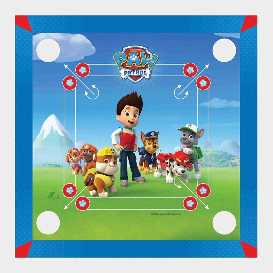 Paw Patrol Carrom Board With 19 Coins & Striker (20 in.), , large image number null