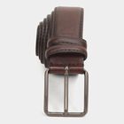 Men's Brown Polyurethane Casual Belt, , small