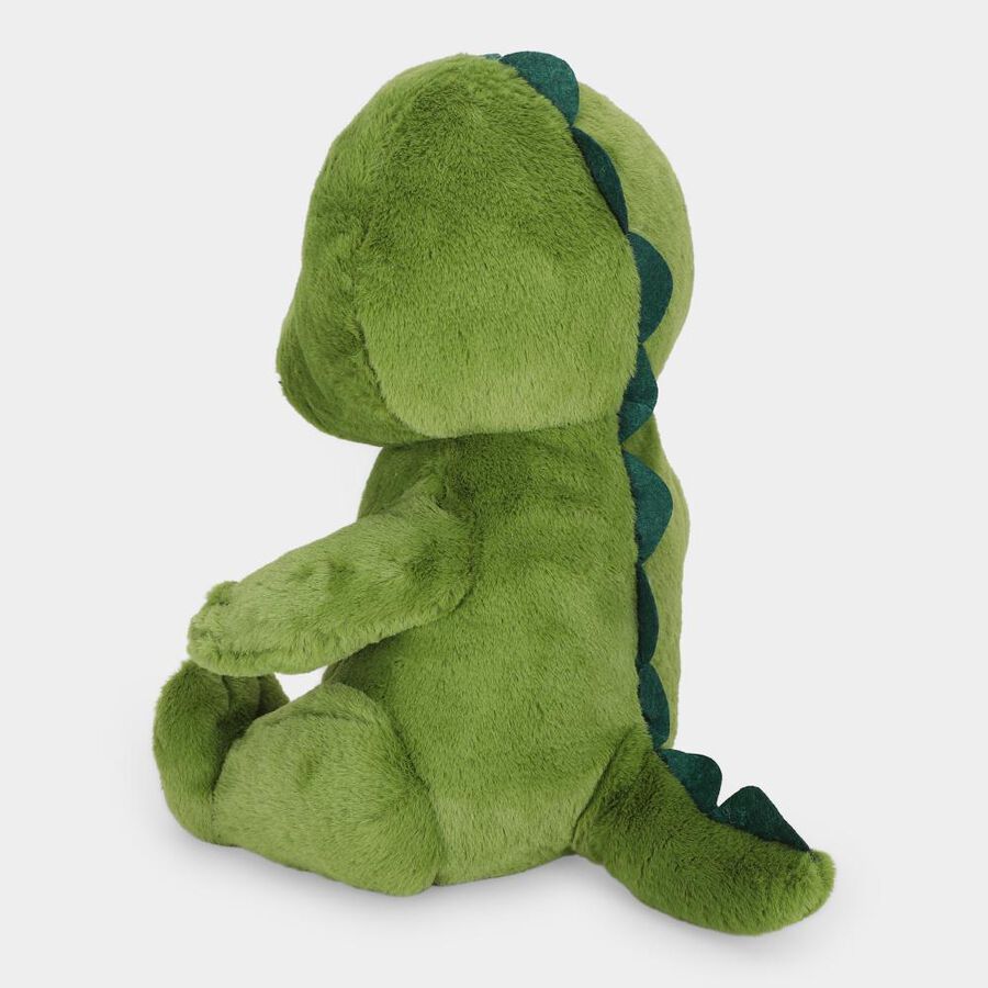 Kid's Dark Green Fabric Dino Toy , , large