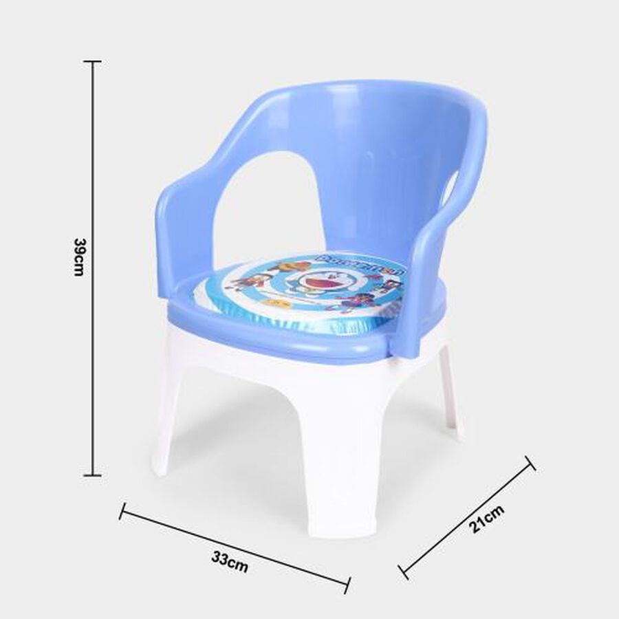 Kid's Doraemon Plastic Chair, , large image number null