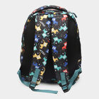 Kid's Black Cartoon Printed Bag, , small image number null
