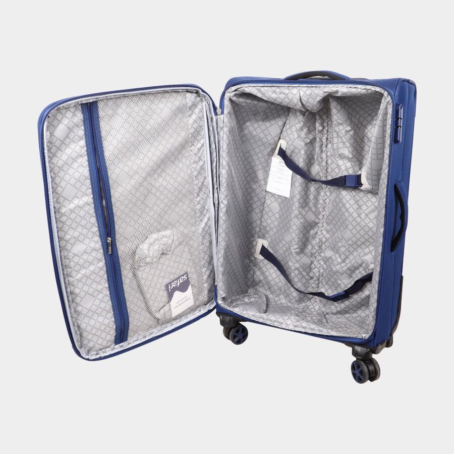 8-Wheel Polyester Soft Case Trolley, Medium, , large image number null