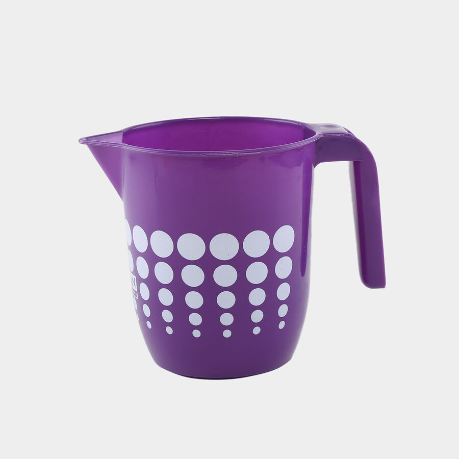 Plastic Bath Mug Plastic Bath Mug, 1 L - Colour/Design May Vary, , large image number null