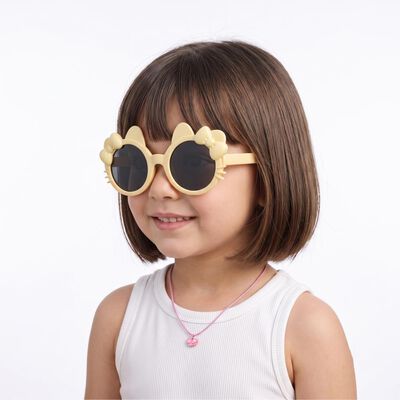 Kid's Yellow Frame Sunglasses