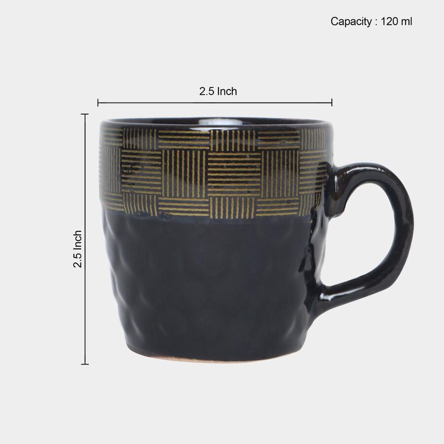 120 ml Stoneware Mug, Set of 6, , large image number null